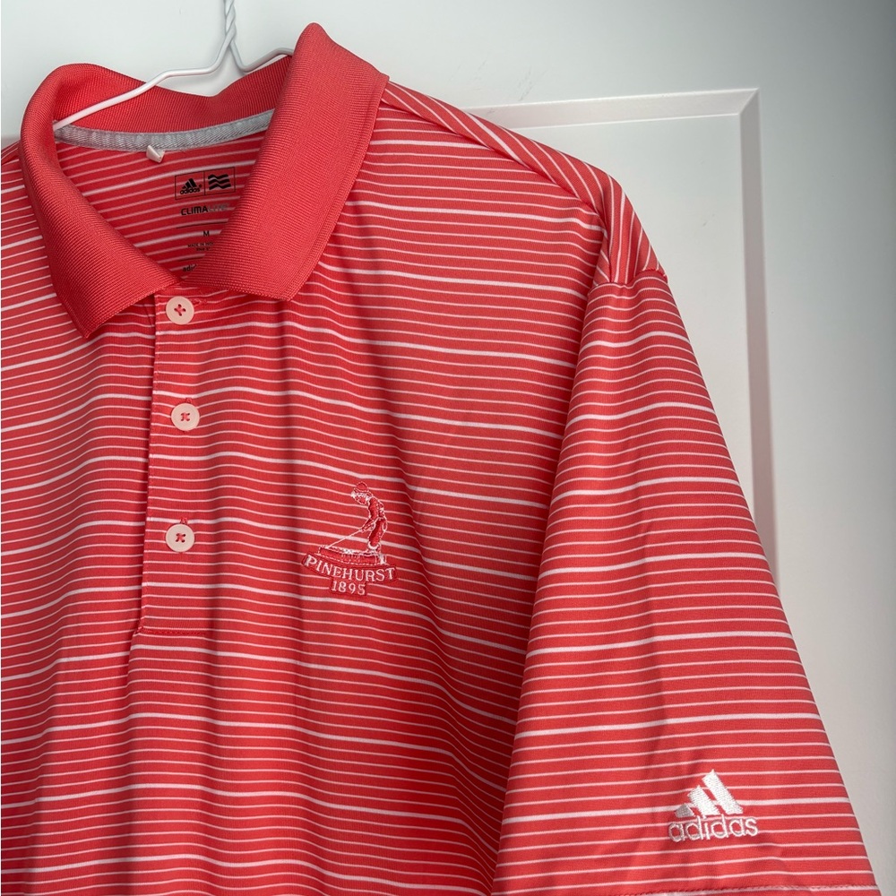 ADIDAS | Melon colored Polo with Climalite | Men’s Size M